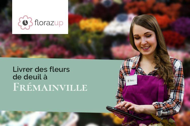 créations florales pour une crémation à Frémainville (Val-d'Oise/95450)