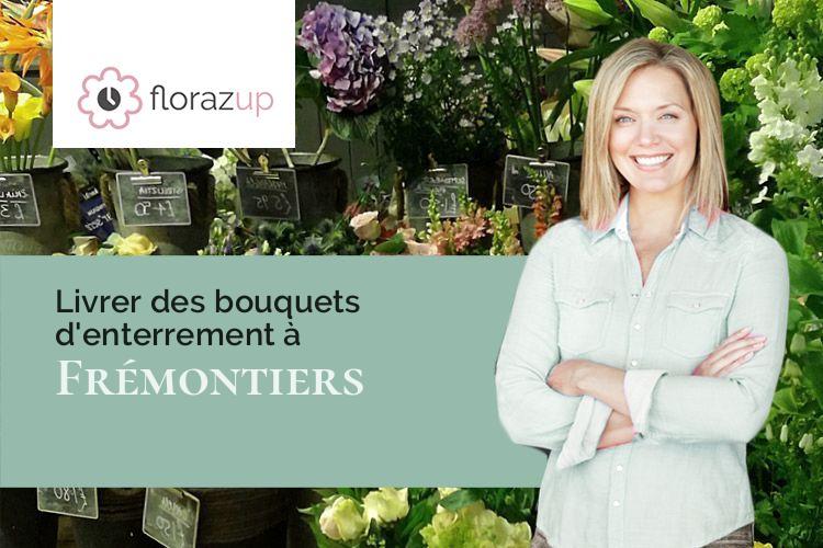 bouquets de fleurs pour une crémation à Frémontiers (Somme/80160)