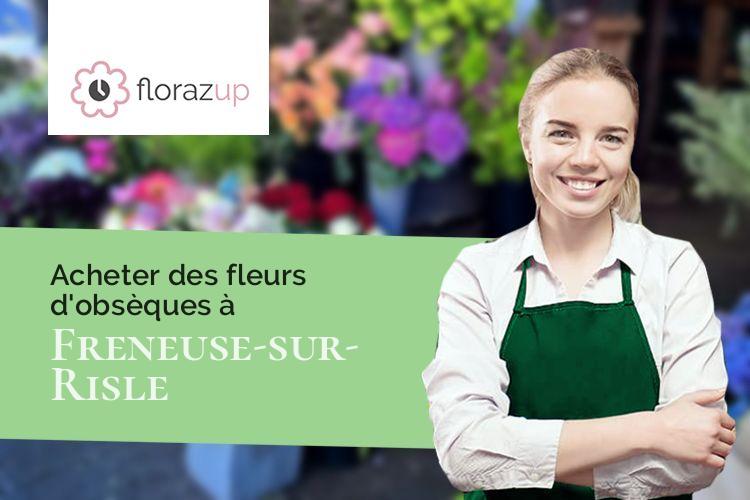 créations florales pour un décès à Freneuse-sur-Risle (Eure/27290)