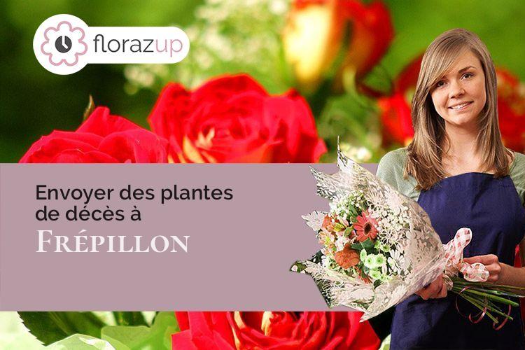 créations florales pour un deuil à Frépillon (Val-d'Oise/95740)