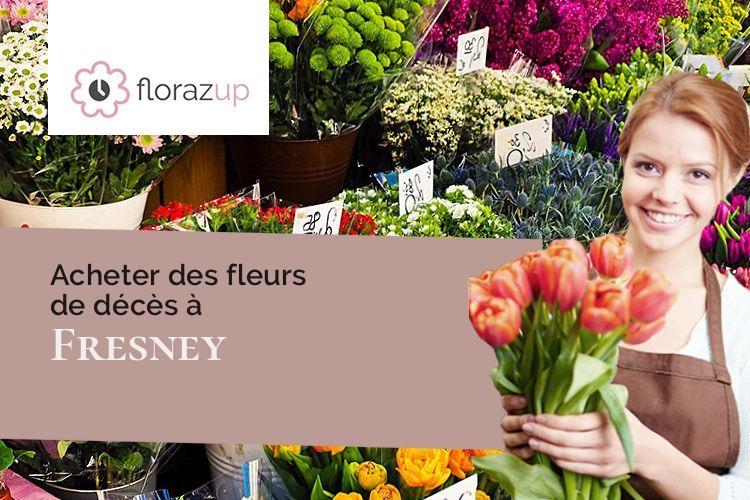 compositions de fleurs pour une crémation à Fresney (Eure/27220)