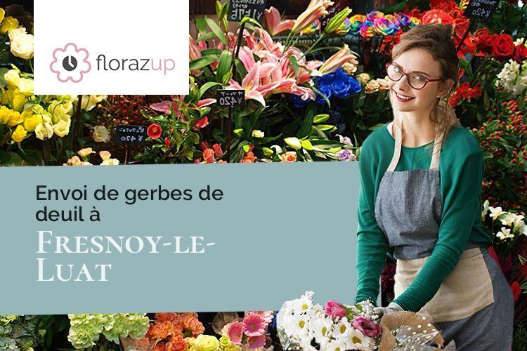 compositions florales pour un enterrement à Fresnoy-le-Luat (Oise/60800)