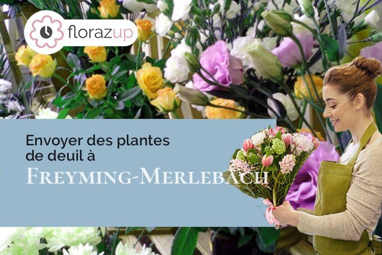coupes de fleurs pour un décès à Freyming-Merlebach (Moselle/57800)