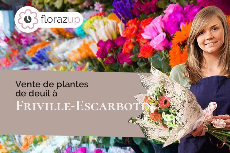 créations florales pour des obsèques à Friville-Escarbotin (Somme/80130)