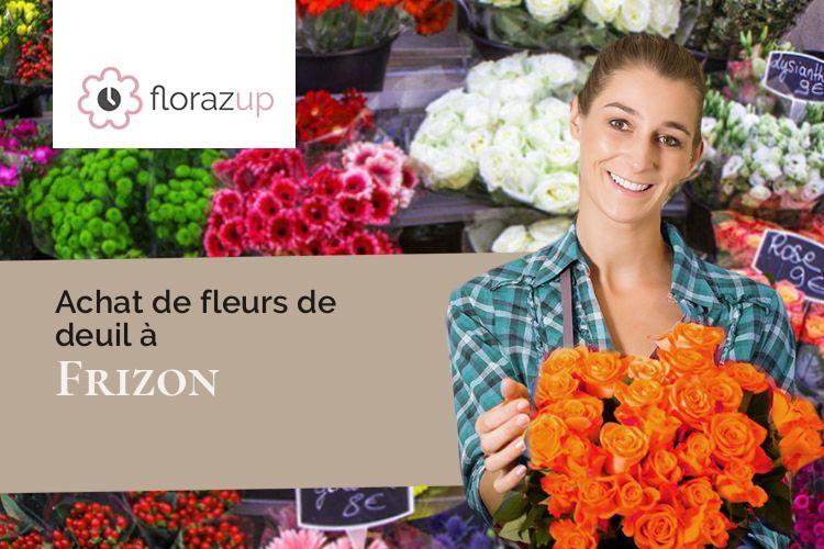 coupes de fleurs pour un décès à Frizon (Vosges/88440)