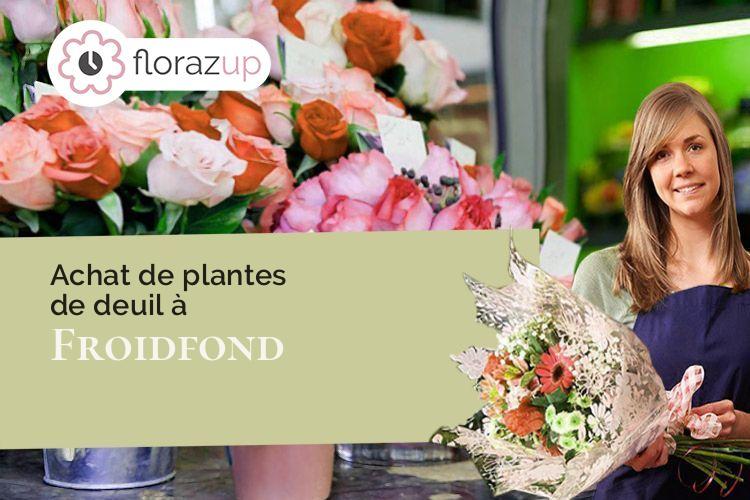 couronnes de fleurs pour une crémation à Froidfond (Vendée/85300)