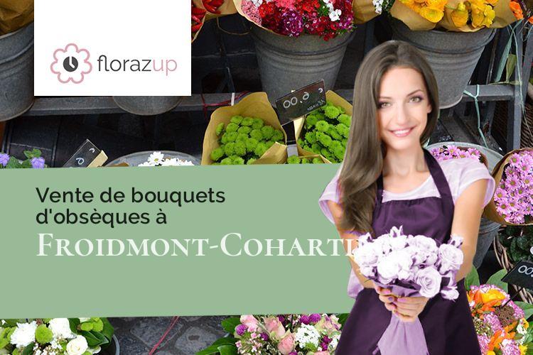 bouquets de fleurs pour un enterrement à Froidmont-Cohartille (Aisne/02270)
