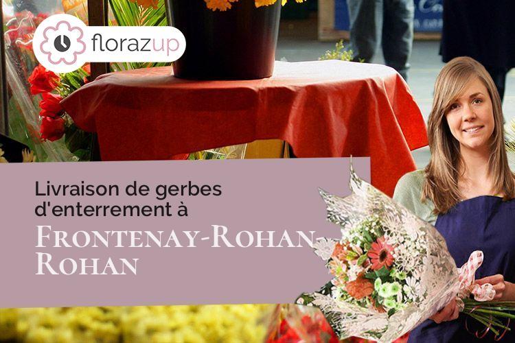 compositions florales pour une crémation à Frontenay-Rohan-Rohan (Deux-Sèvres/79270)