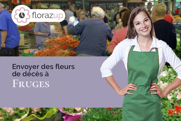 bouquets de fleurs pour un enterrement à Fruges (Pas-de-Calais/62310)