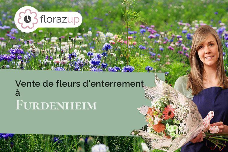 créations florales pour des obsèques à Furdenheim (Bas-Rhin/67117)