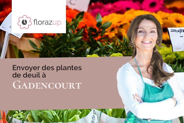 bouquets de fleurs pour un décès à Gadencourt (Eure/27120)
