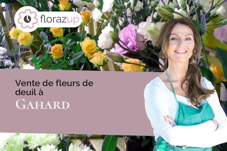 couronnes florales pour une crémation à Gahard (Ille-et-Vilaine/35490)