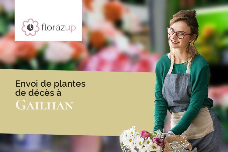 couronnes florales pour un deuil à Gailhan (Gard/30260)