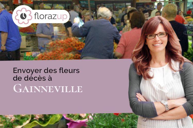 créations florales pour une crémation à Gainneville (Seine-Maritime/76700)