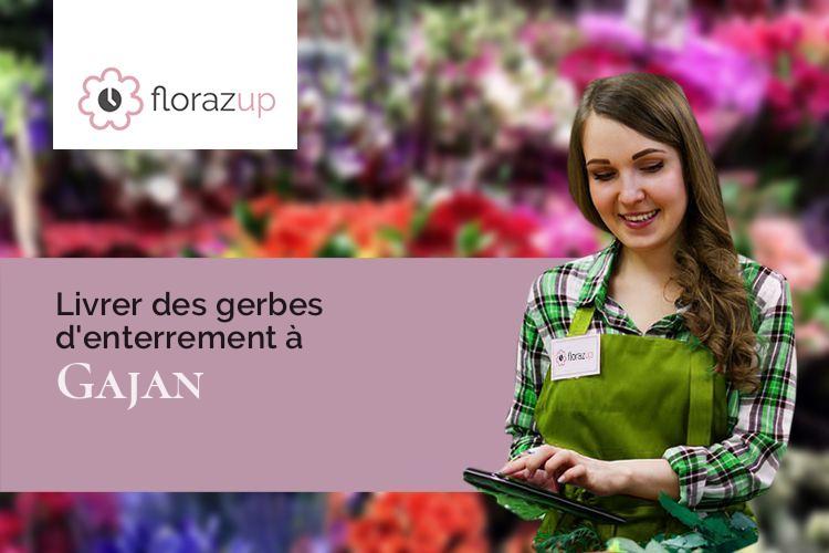 couronnes florales pour des obsèques à Gajan (Gard/30730)