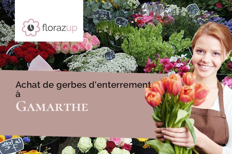 bouquets de fleurs pour un décès à Gamarthe (Pyrénées-Atlantiques/64220)