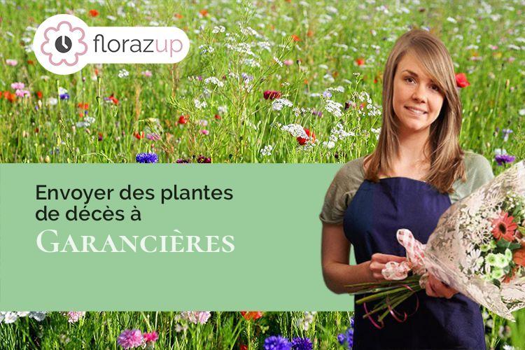 créations de fleurs pour un deuil à Garancières (Yvelines/78890)