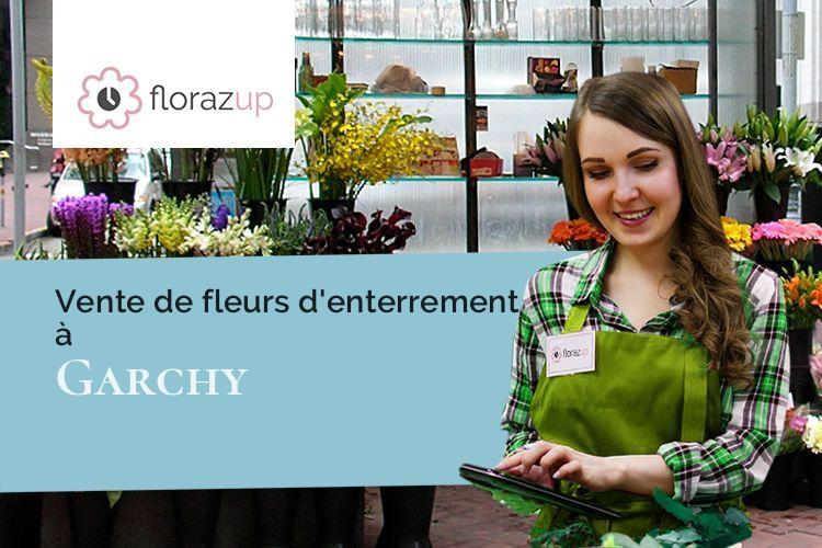 bouquets de fleurs pour un enterrement à Garchy (Nièvre/58150)