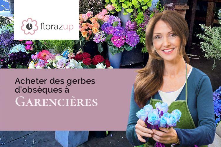 couronnes florales pour un décès à Garencières (Eure/27220)