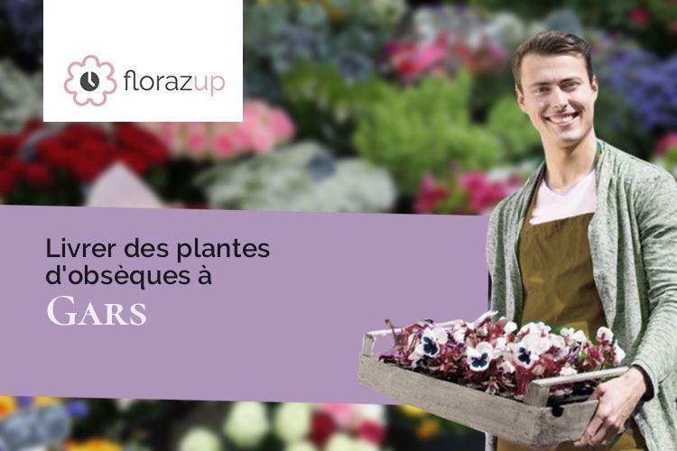fleurs deuil pour un enterrement à Gars (Alpes-Maritimes/06850)