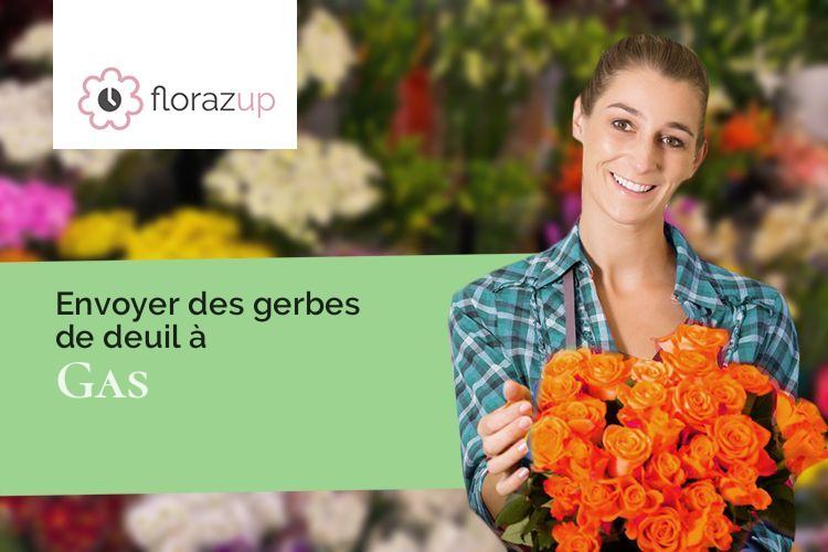 compositions de fleurs pour un enterrement à Gas (Eure-et-Loir/28320)
