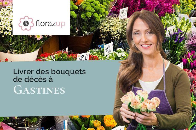 compositions de fleurs pour une crémation à Gastines (Mayenne/53540)