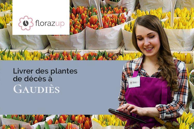gerbes de fleurs pour des obsèques à Gaudiès (Ariège/09700)