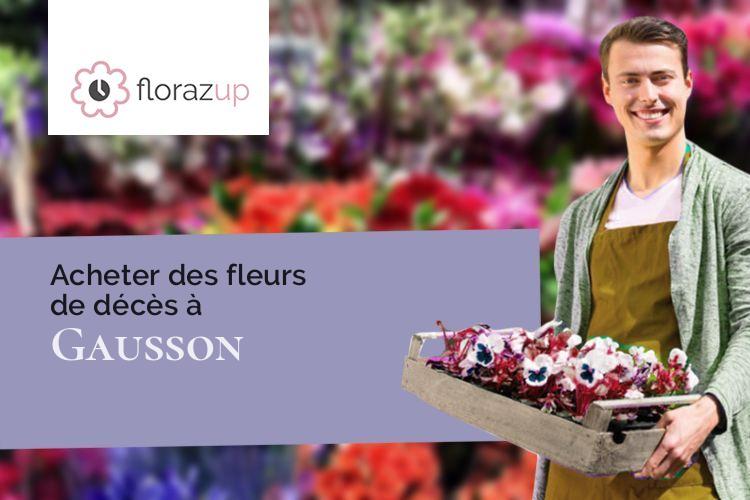 bouquets de fleurs pour une crémation à Gausson (Côtes-d'Armor/22150)