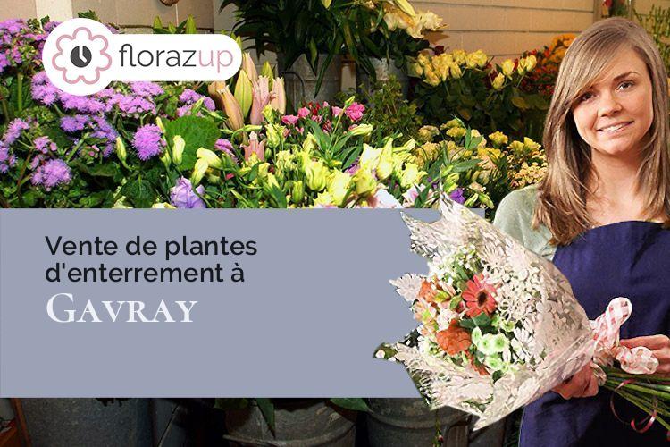 compositions florales pour une crémation à Gavray (Manche/50450)