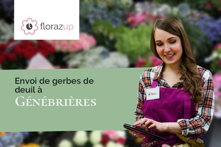 bouquets de fleurs pour un deuil à Génébrières (Tarn-et-Garonne/82230)