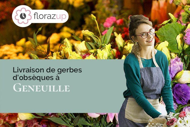 compositions florales pour un décès à Geneuille (Doubs/25870)