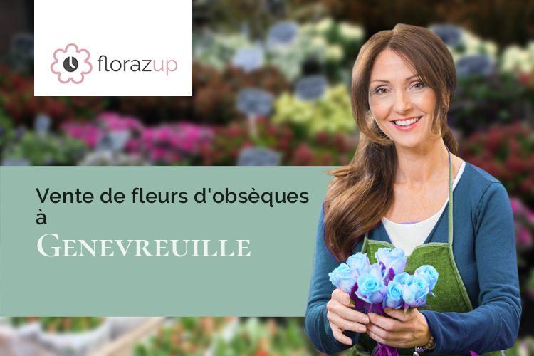 créations florales pour un deuil à Genevreuille (Haute-Saône/70240)