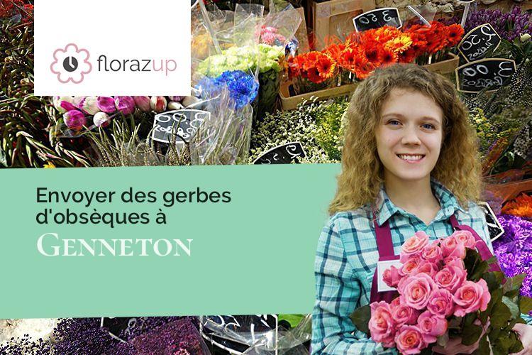gerbes de fleurs pour une crémation à Genneton (Deux-Sèvres/79150)