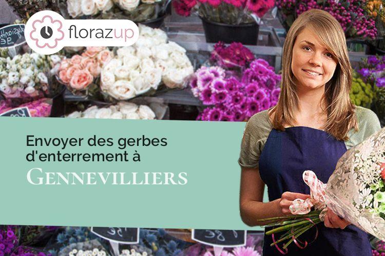 couronnes florales pour des obsèques à Gennevilliers (Hauts-de-Seine/92230)