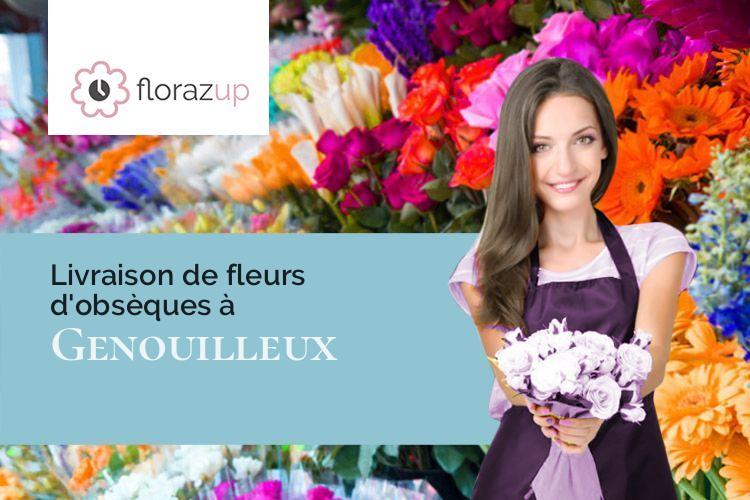 compositions de fleurs pour un décès à Genouilleux (Ain/01090)