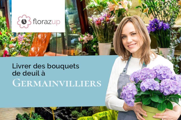 créations florales pour une crémation à Germainvilliers (Haute-Marne/52150)