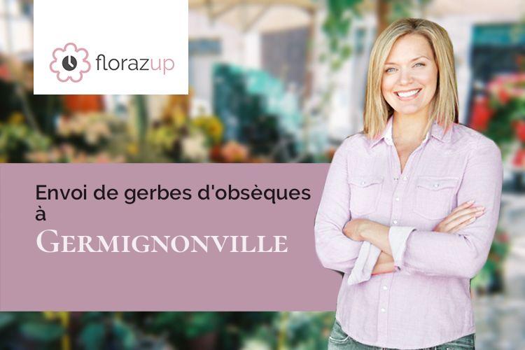 compositions florales pour un deuil à Germignonville (Eure-et-Loir/28140)