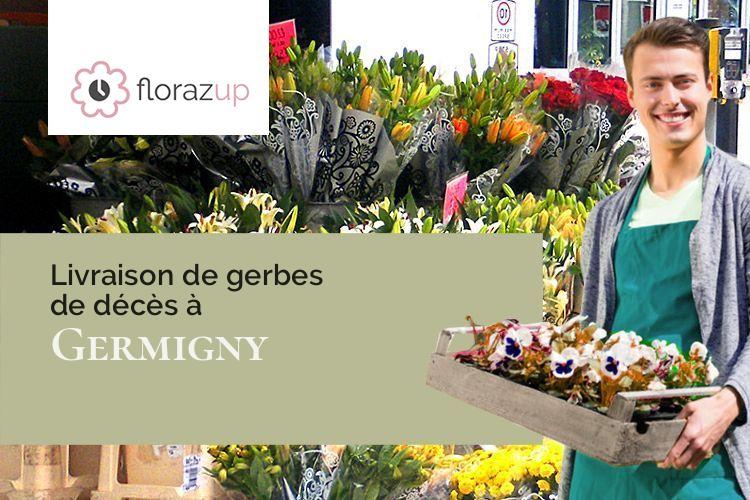 bouquets de fleurs pour une crémation à Germigny (Yonne/89600)