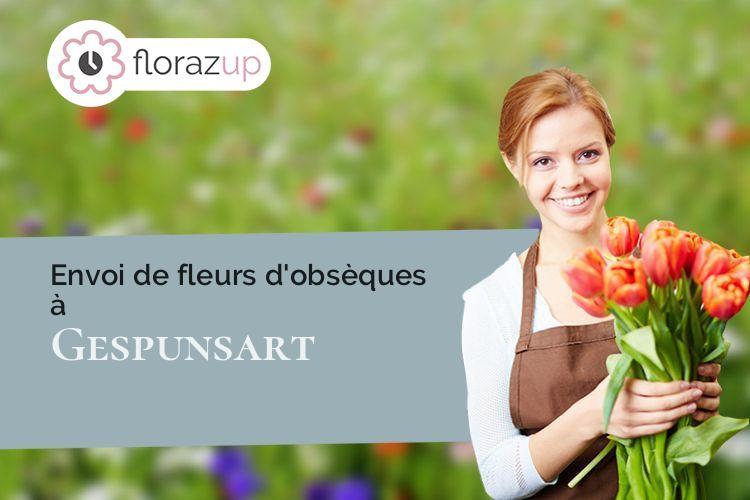 créations de fleurs pour des funérailles à Gespunsart (Ardennes/08700)