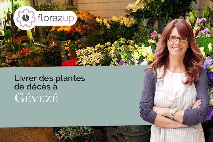 coupes de fleurs pour une crémation à Gévezé (Ille-et-Vilaine/35850)