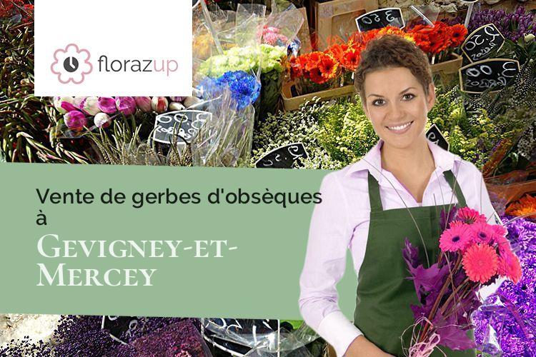 bouquets de fleurs pour un décès à Gevigney-et-Mercey (Haute-Saône/70500)