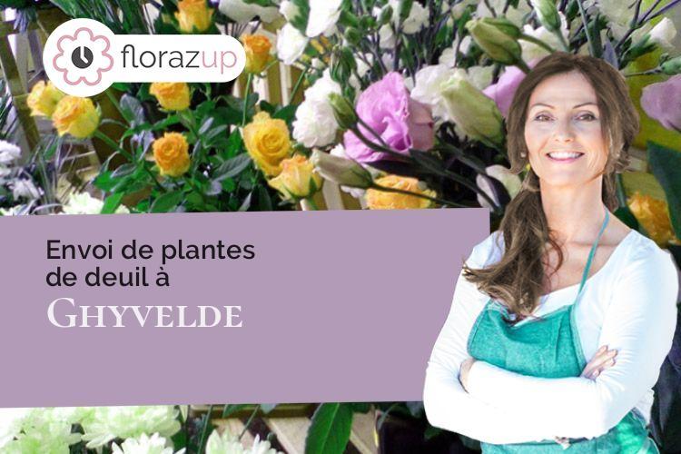 gerbes de fleurs pour une crémation à Ghyvelde (Nord/59254)