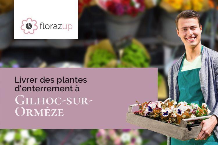 bouquets de fleurs pour des obsèques à Gilhoc-sur-Ormèze (Ardèche/07270)