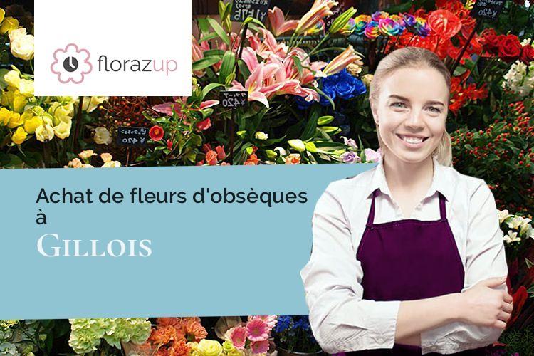 coeurs de fleurs pour des funérailles à Gillois (Jura/39250)