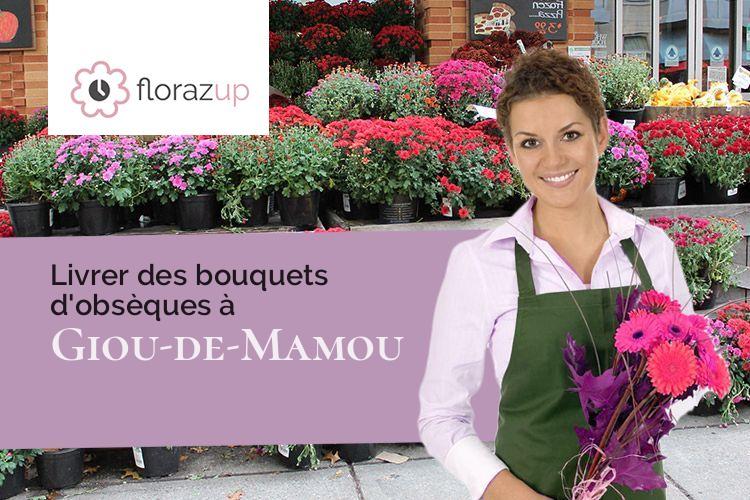 plantes pour des funérailles à Giou-de-Mamou (Cantal/15130)