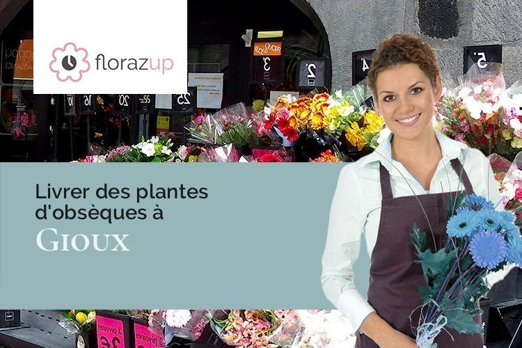bouquets de fleurs pour des funérailles à Gioux (Creuse/23500)