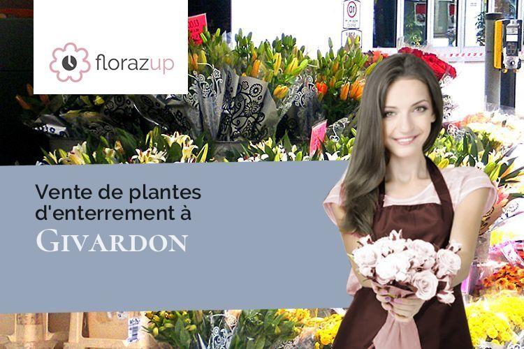 créations de fleurs pour une crémation à Givardon (Cher/18600)