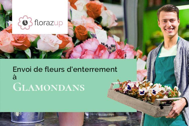 couronnes florales pour des obsèques à Glamondans (Doubs/25360)