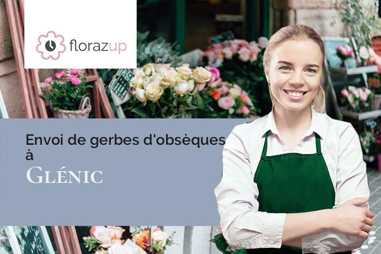 gerbes de fleurs pour des obsèques à Glénic (Creuse/23380)