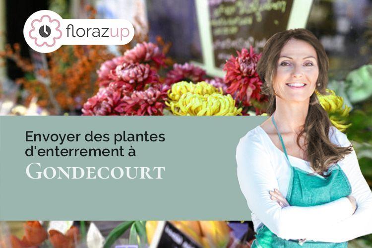 créations florales pour un deuil à Gondecourt (Nord/59147)